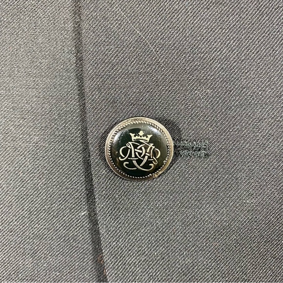 Wool & Cashmere blazer Men’s Sports Jacket Coat Men’s Black Blazer 2 but… - Picture 4 of 16